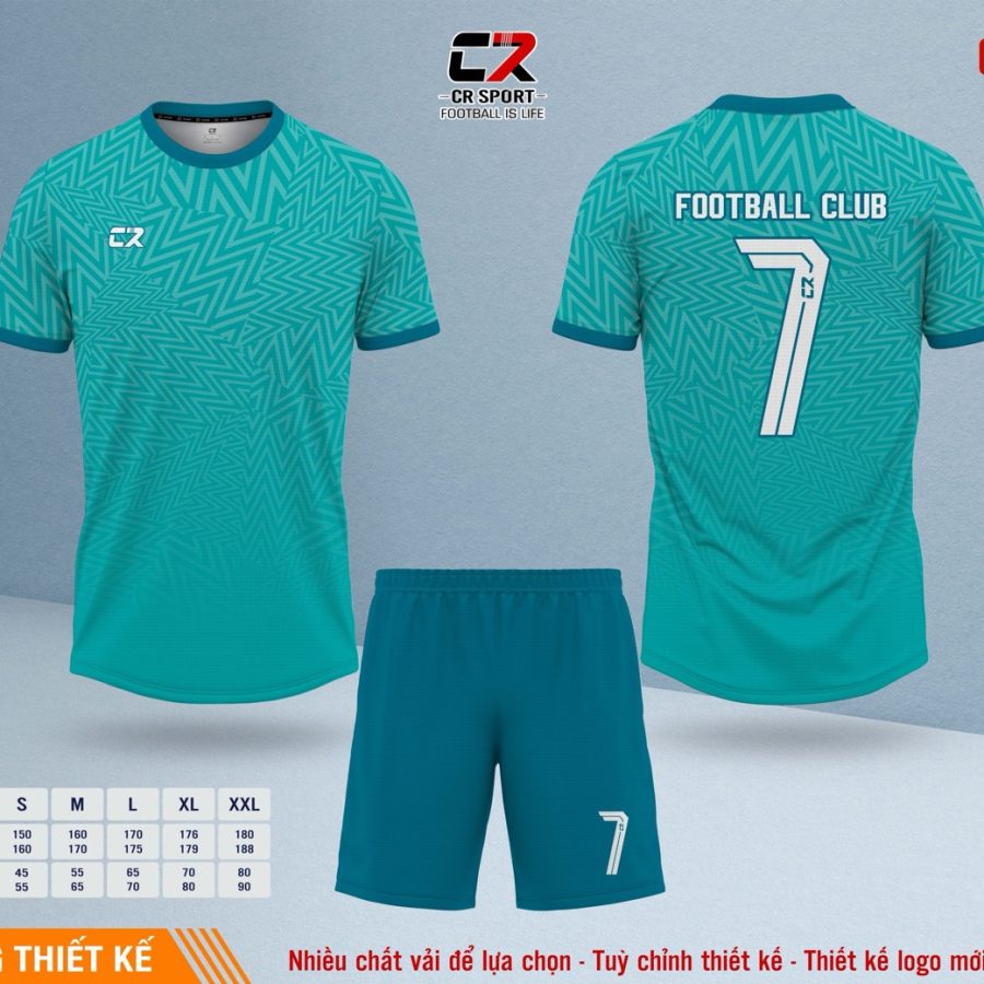 Áo quần bóng đá CR Sport yêu cầu CR5 mẫu 22