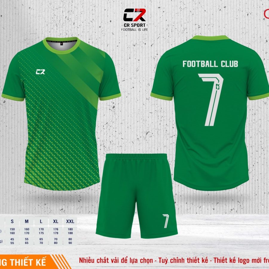 Áo quần bóng đá CR Sport yêu cầu CR6 mẫu 10
