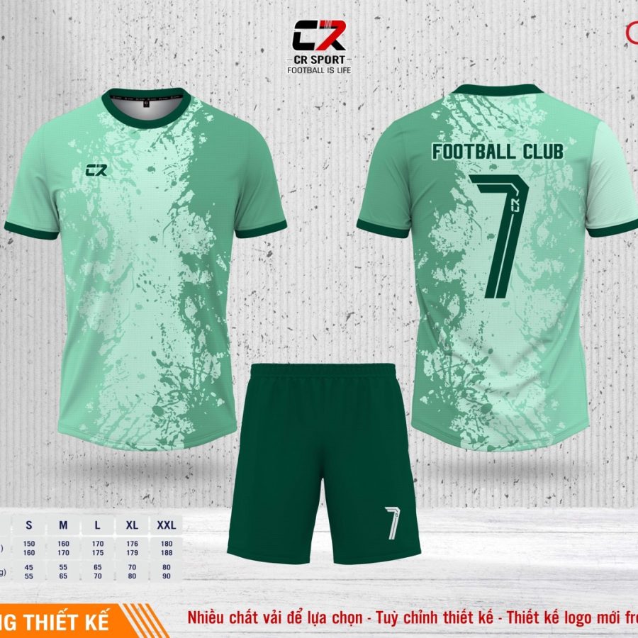 Áo quần bóng đá CR Sport yêu cầu CR6 mẫu 13