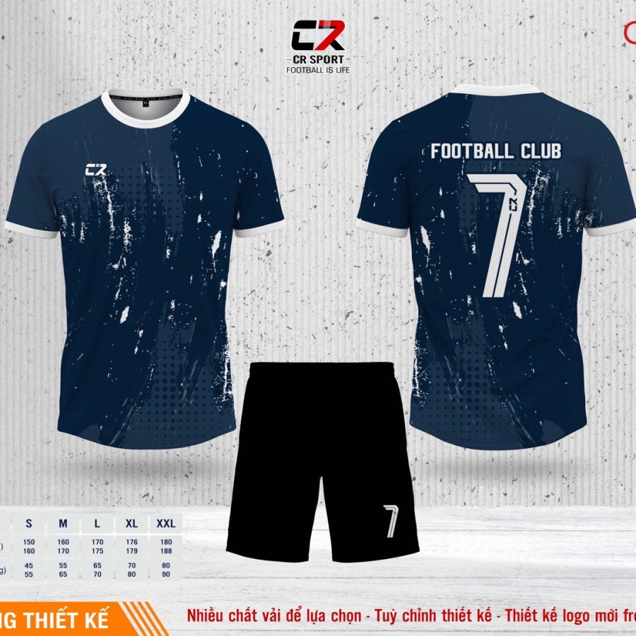 Áo quần bóng đá CR Sport yêu cầu CR6 mẫu 31