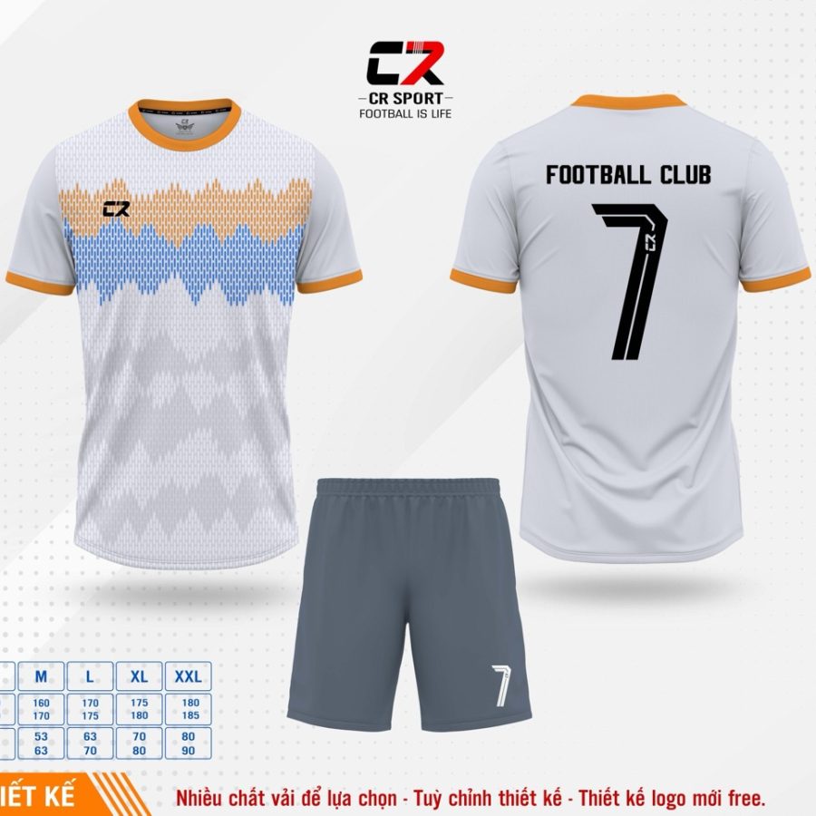 Áo quần bóng đá CR Sport yêu cầu CR7 mẫu 36