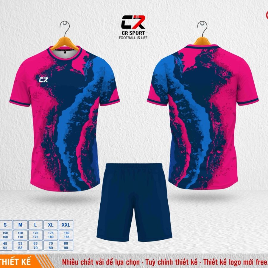 Áo quần bóng đá CR Sport yêu cầu CR8 mẫu 12