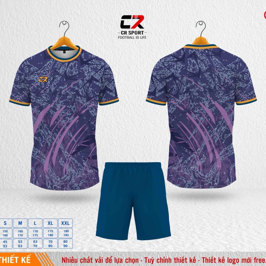 Áo quần bóng đá CR Sport yêu cầu CR8 mẫu 17