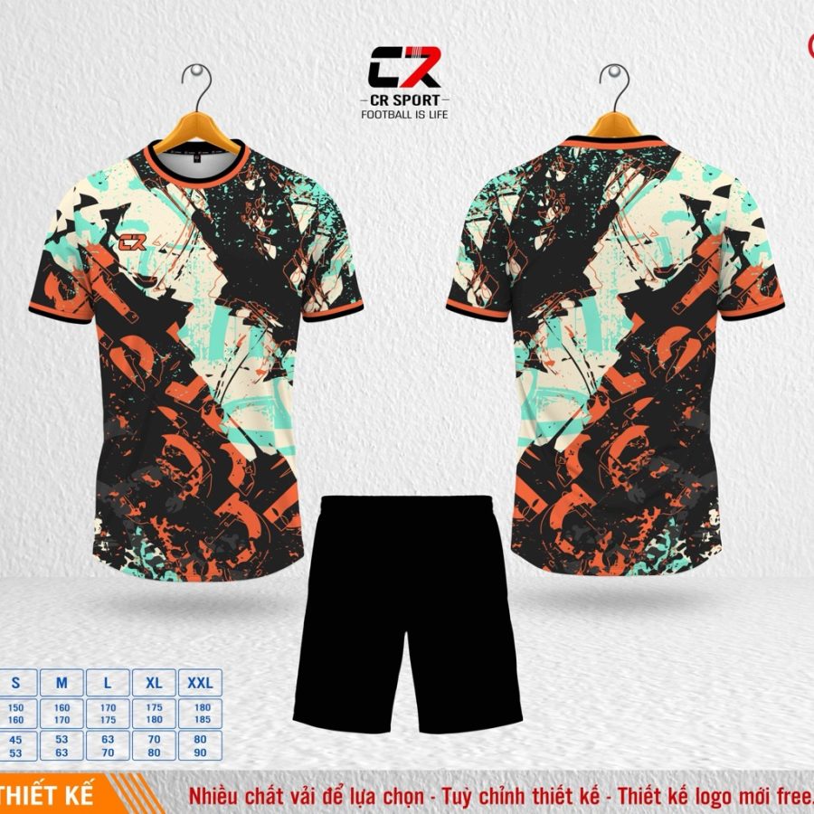 Áo quần bóng đá CR Sport yêu cầu CR8 mẫu 18