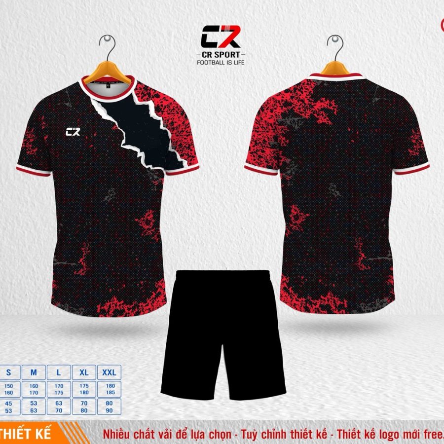 Áo quần bóng đá CR Sport yêu cầu CR8 mẫu 22