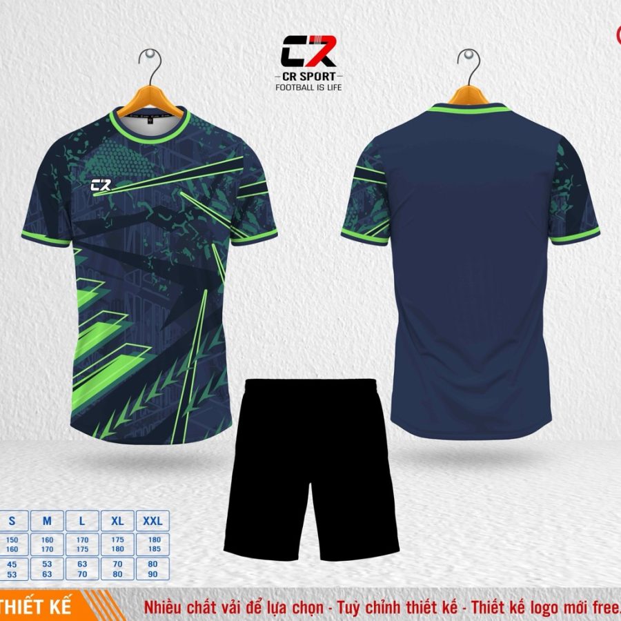 Áo quần bóng đá CR Sport yêu cầu CR8 mẫu 5