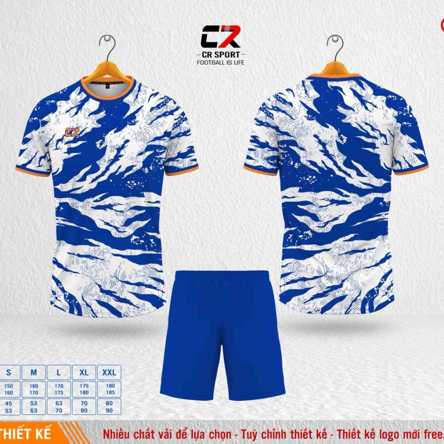 Áo quần bóng đá CR Sport yêu cầu CR8 mẫu 8