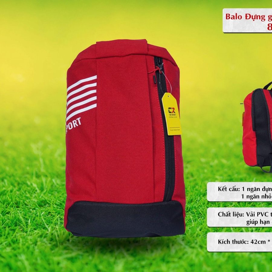 Balo đựng giày CR 201 đỏ