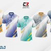 Trang phục thể thao nam nữ CR Multi Polo 1 combo 5 màu