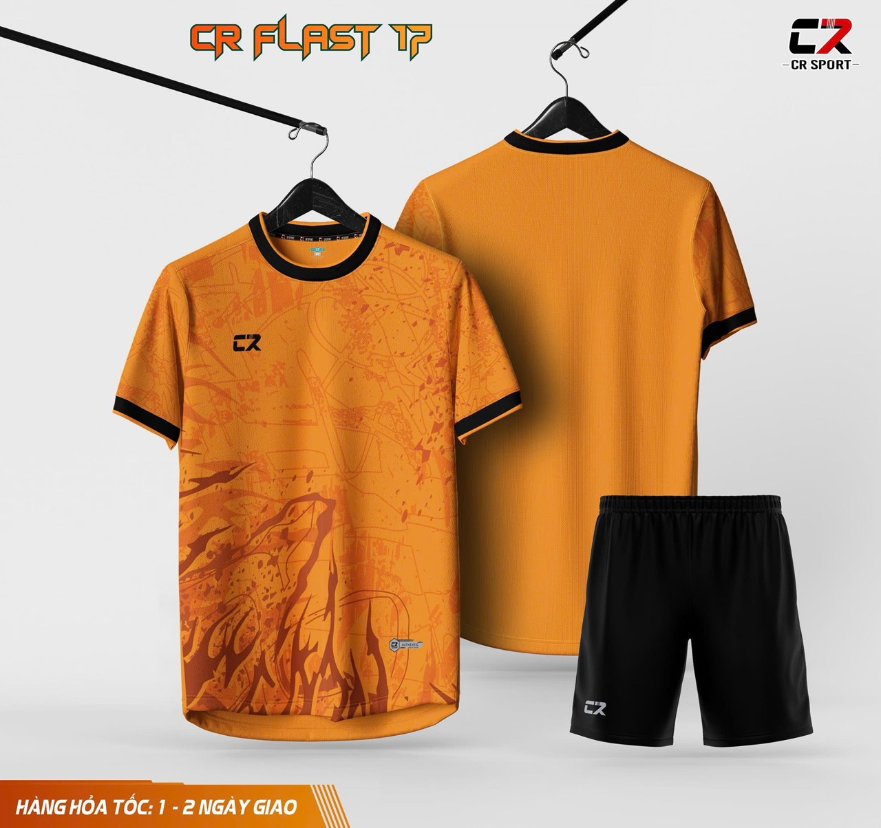 áo quần bóng đá CR Flast 17 cam áo quần bóng đá CR Flast 17 cam