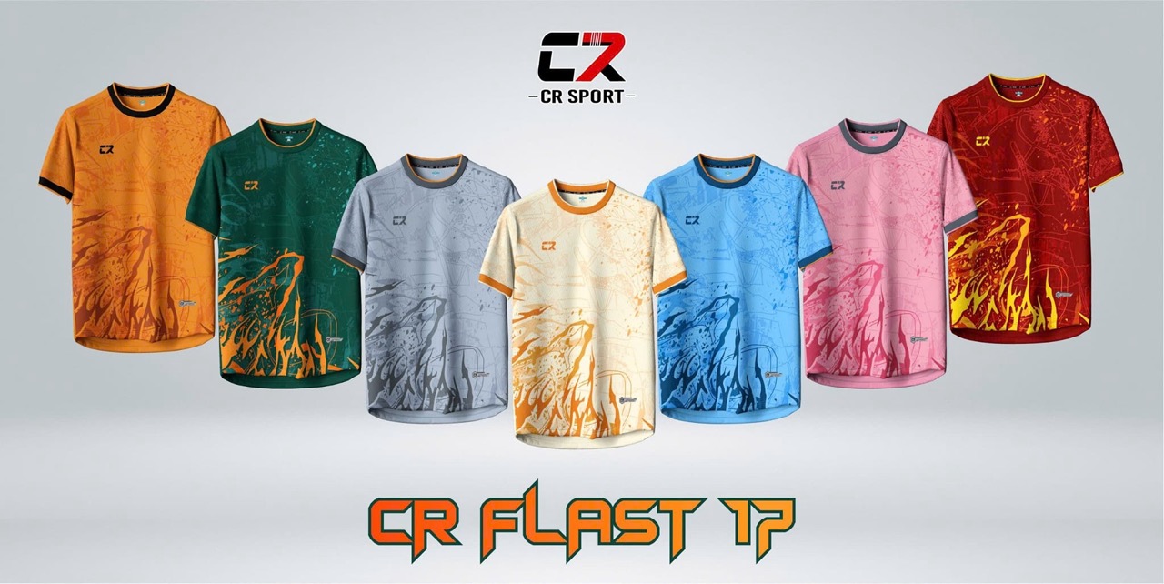 áo quần bóng đá CR Flast 17 combo 7 màu áo quần bóng đá CR Flast 17 combo 7 màu