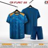 áo quần bóng đá CR Flast 22 xanh dương