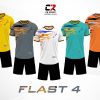áo quần bóng đá CR Flast 4 combo 5 màu