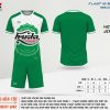 áo quần bóng đá CR Flast Beer 16 huda xanh lá trắng