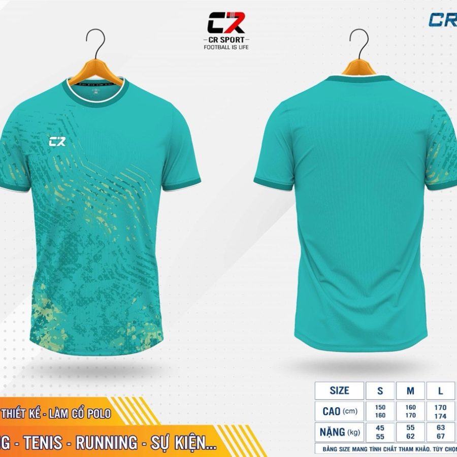 áo quần bóng đá nam nữ CR Multi 1 xanh lá