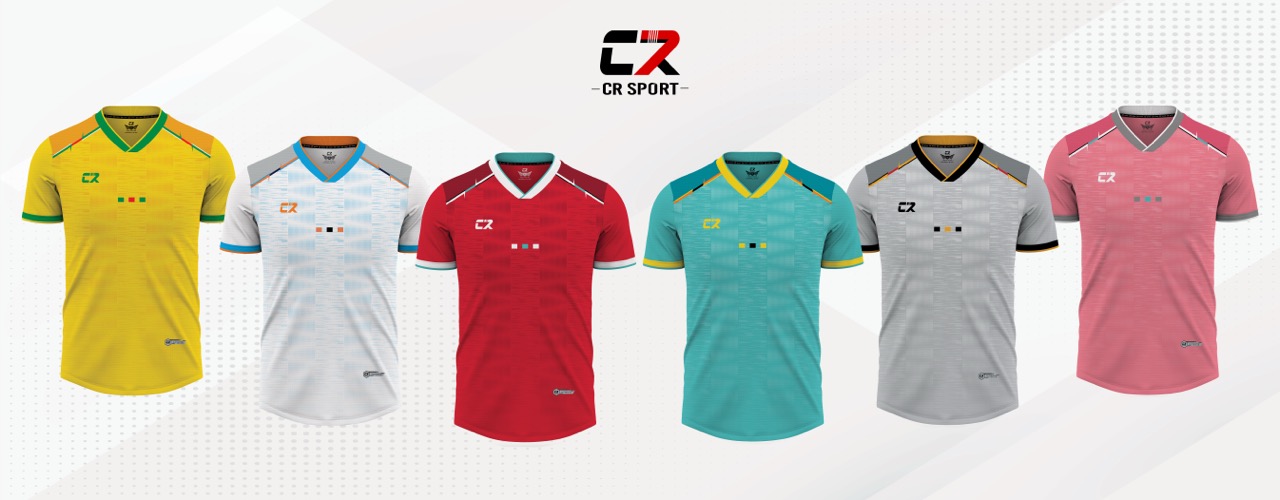 áo quần bóng đá nam nữ CR Premium combo 6 màu áo quần bóng đá nam nữ CR Premium combo 6 màu