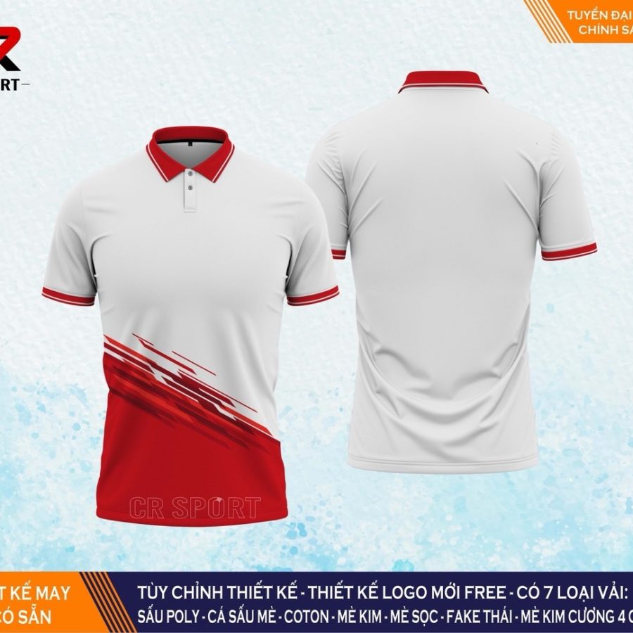 thời trang thể thao Polo CR 3 yêu cầu đỏ
