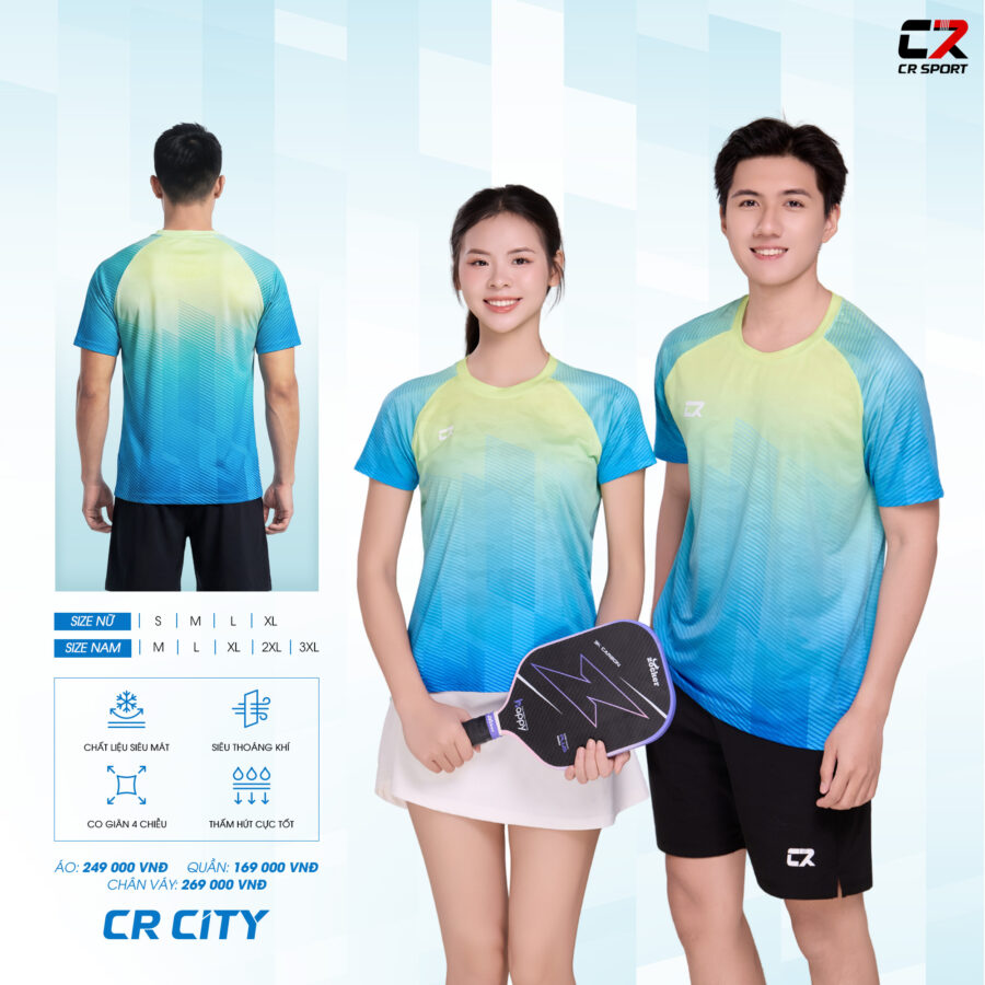 CR CITY - Áo thun nam