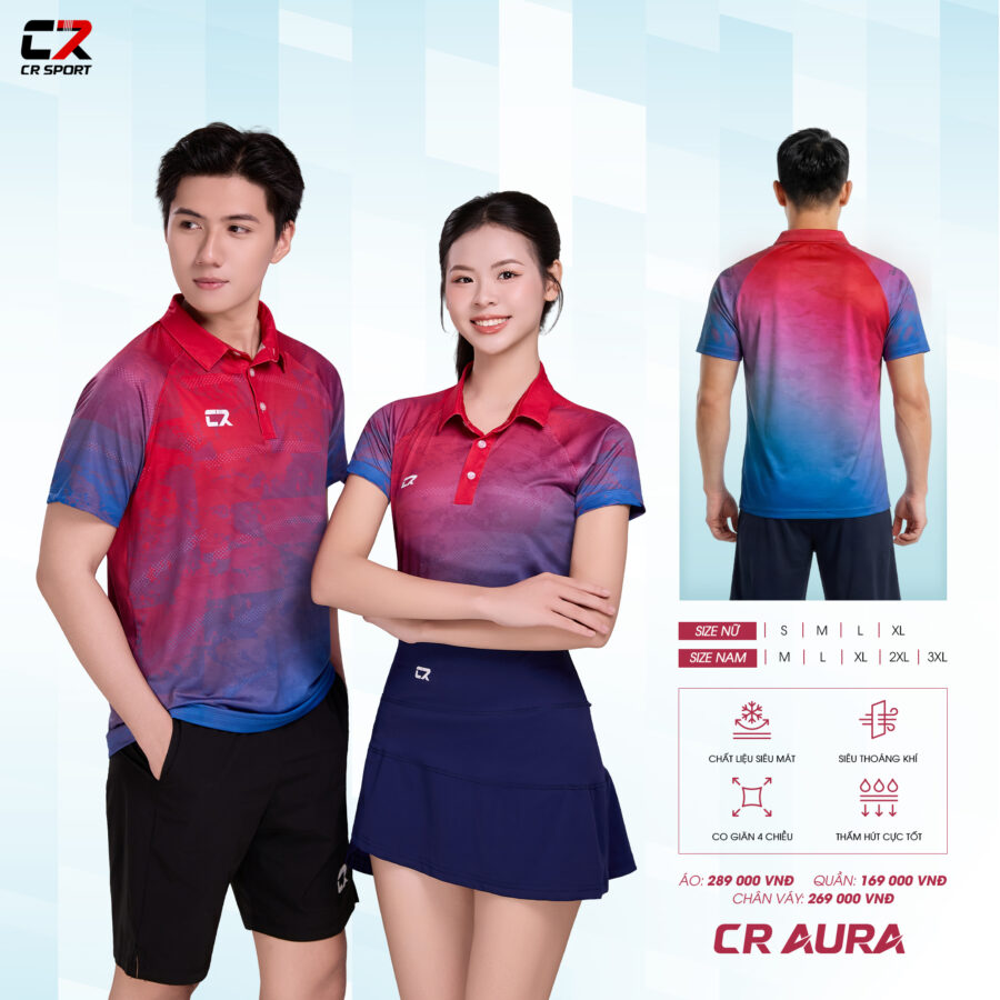 CR AURA POLO - Áo Polo Nam