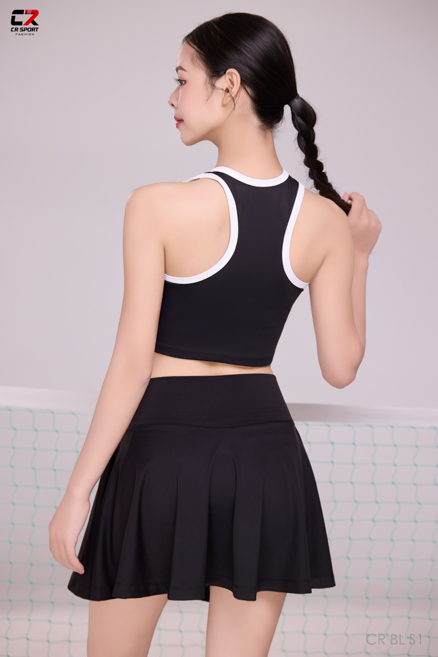 BST ÁO BA LỖ NỮ S1 đen xinh