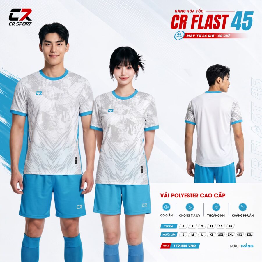 Áo Bóng Đá CR Flast 45 - Khí Thế Rồng Thiêng Trên Sân